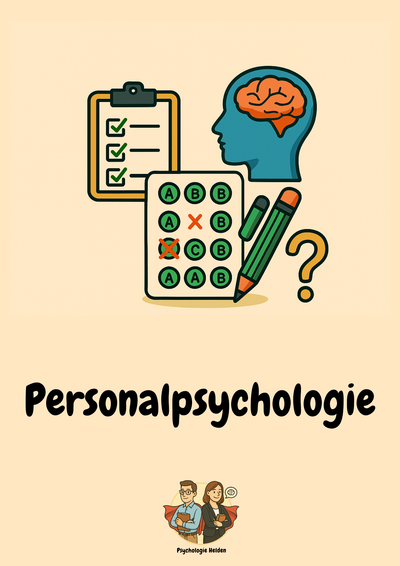 Personalpsychologie – Eignungsdiagnostik & Personalentwicklung