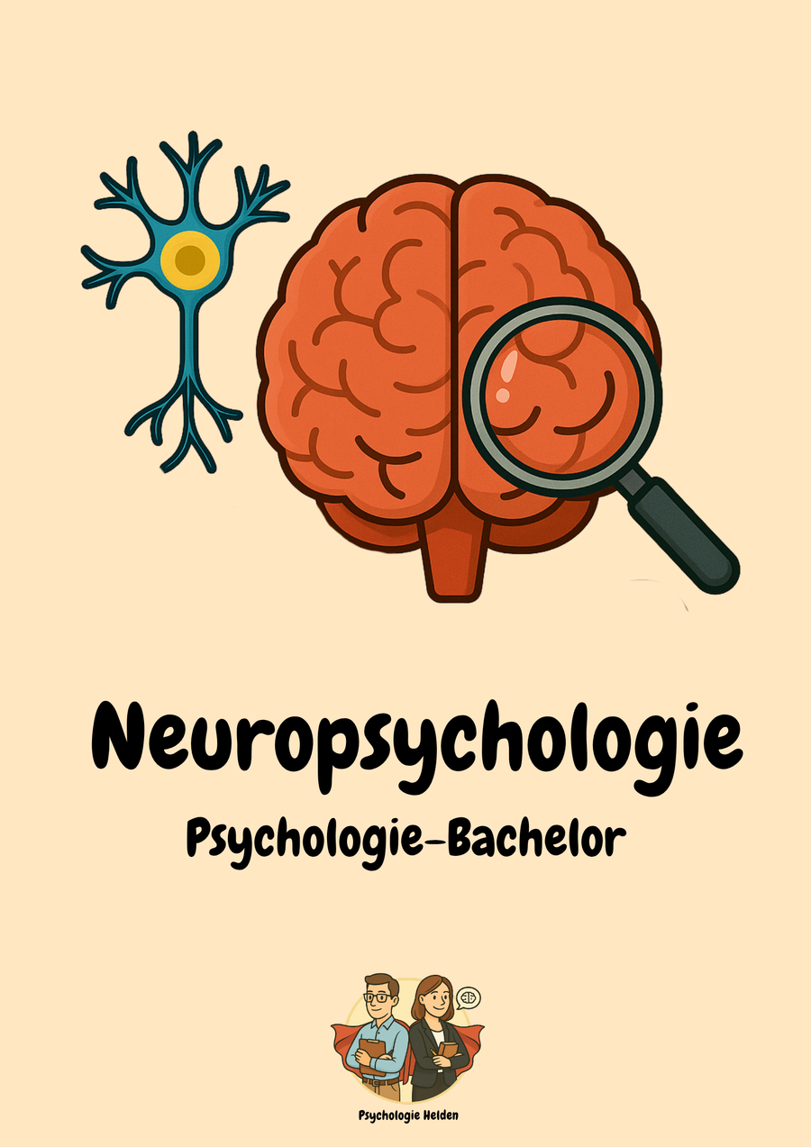 Neuropsychologie lernen – Gehirn, Verhalten & Kognition – Lernskript Klinische Psychologie im Psychologie-Bachelor