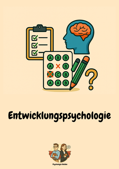 Entwicklungspsychologie über die Lebensspanne lernen – Master-Skript – Lernskript Psychologie Master