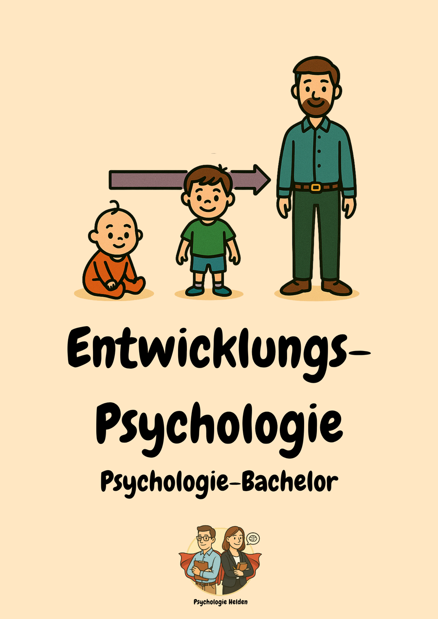 Entwicklungspsychologie lernen – Theorien, Phasen & Prüfungswissen – Lernskript Klinische Psychologie im Psychologie-Bachelor