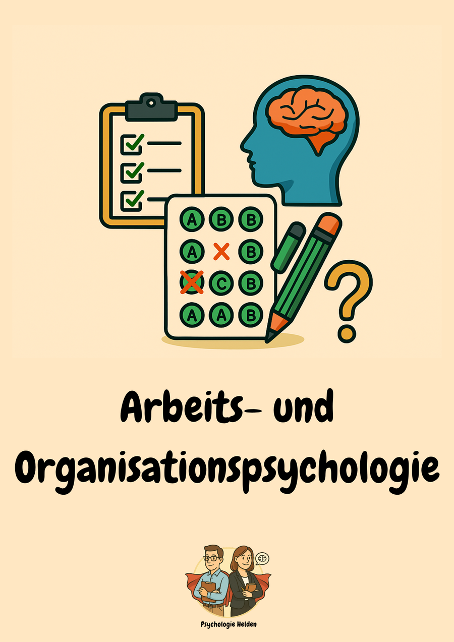 Arbeits- und Organisationspsychologie: Theorien zu Motivation & Führung – Bild 1