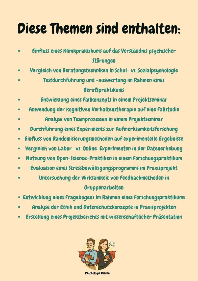 Praktika & Anleitungen für Studium & Beruf (Bachelor & Master) Bild 2