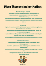 Klinische Psychologie & Psychotherapie lernen – Diagnostik & Therapie