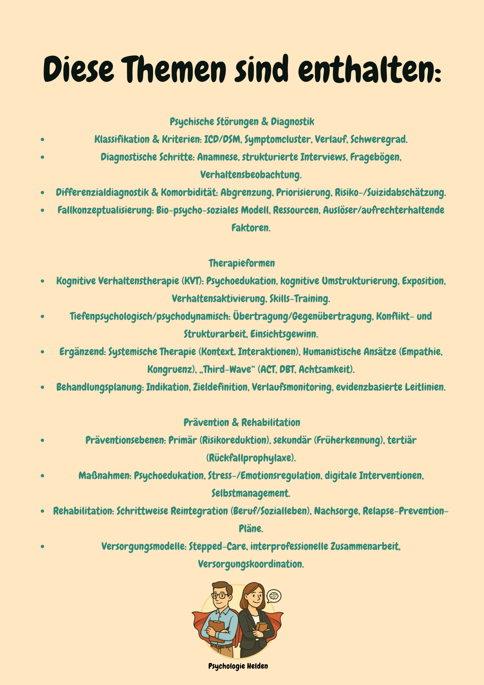 Das Komplettpaket für den Psychologie-Bachelor - Alle Themen, Alle Materialien Großansicht 20