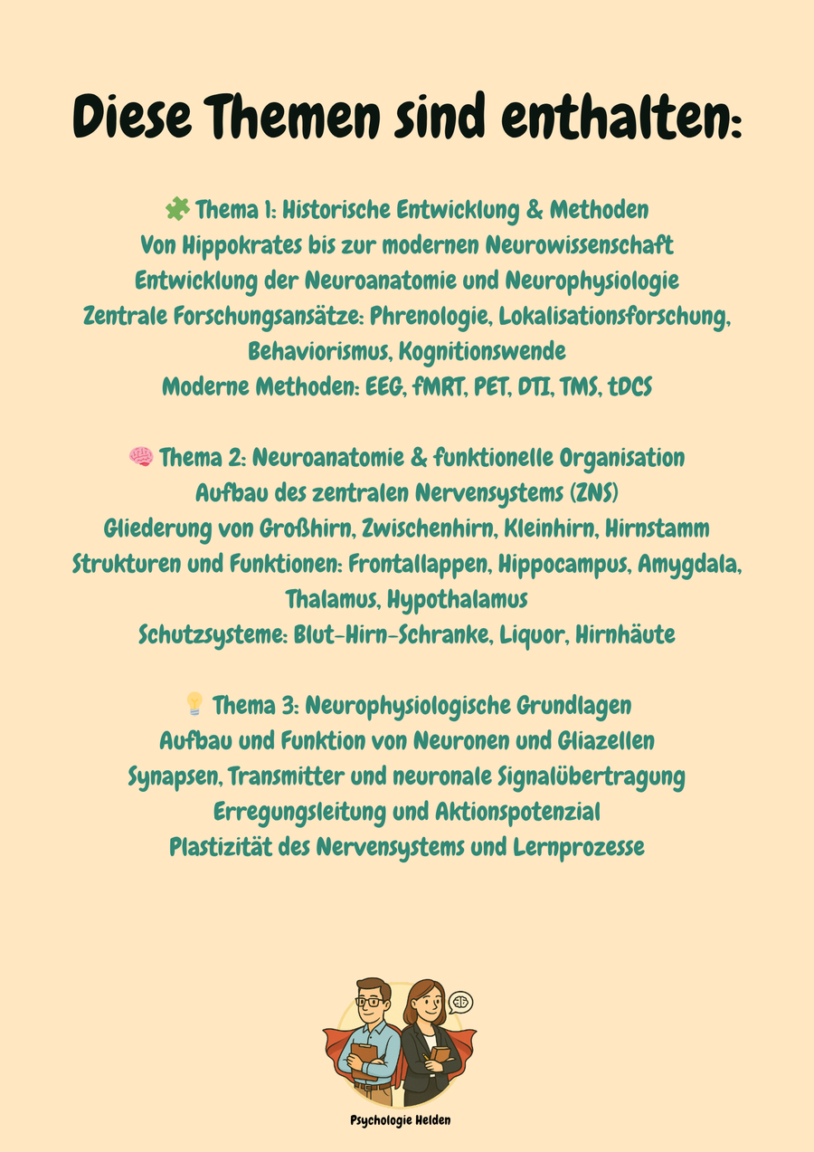 Biologische Psychologie – Neurophysiologische, endokrinologische & genetische Grundlagen psychologischer Prozesse – Bild 2
