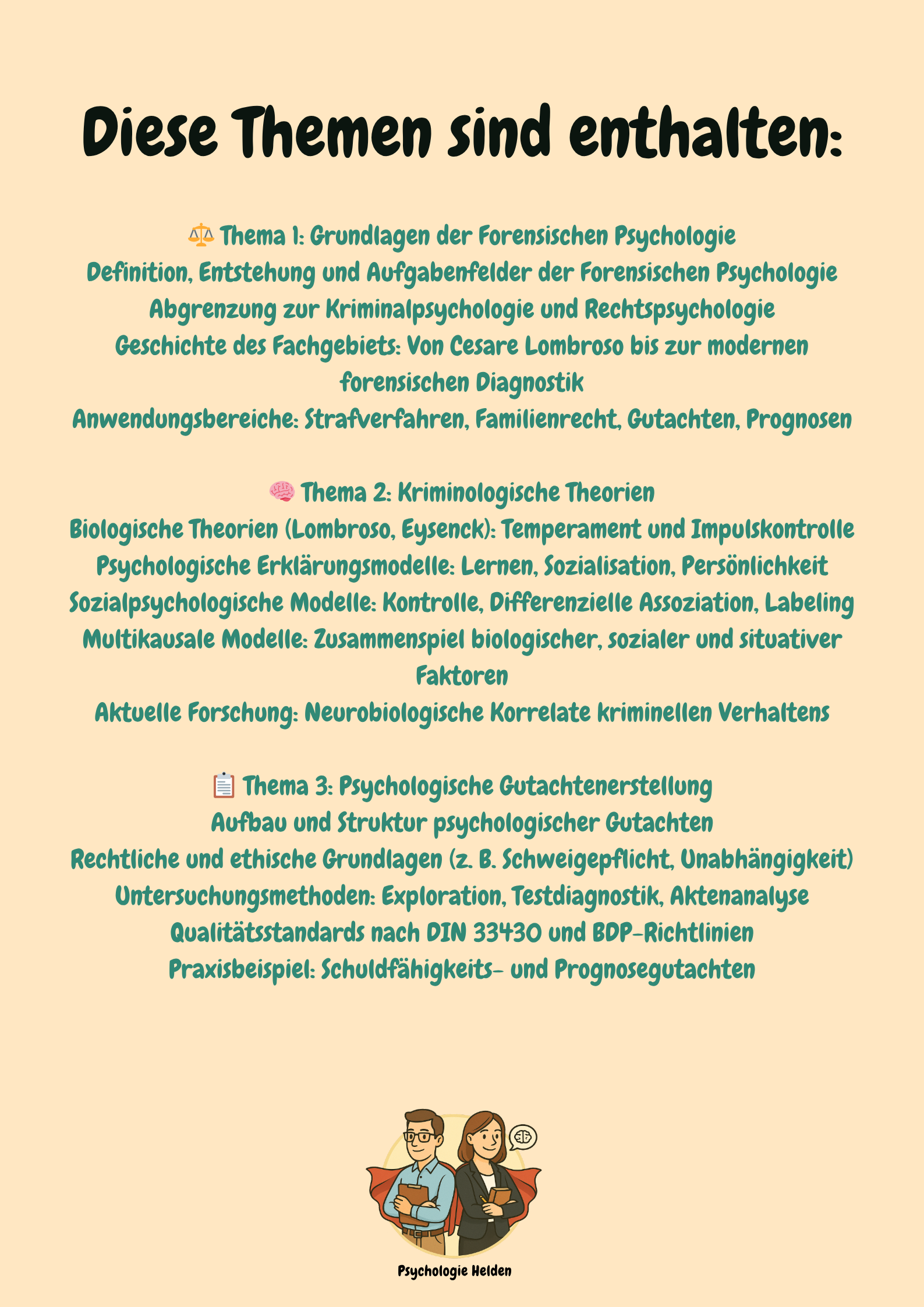 Forensische & Rechtspsychologie – Gutachten, Kriminalität & Aussagepsychologie – Großansicht 3