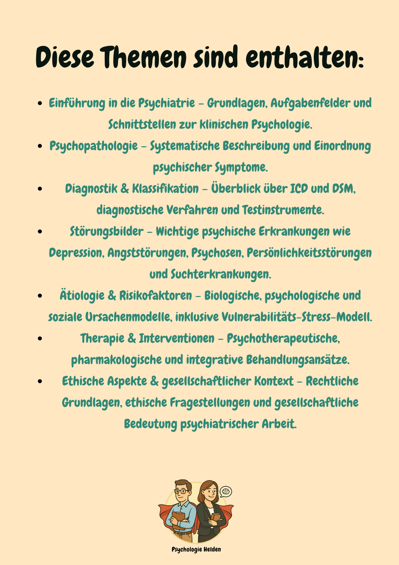 Das Premium Komplettpaket für den Psychologie-Bachelor - Alle Themen, Alle Materialien (+ Zusatzkurse) Bild 5