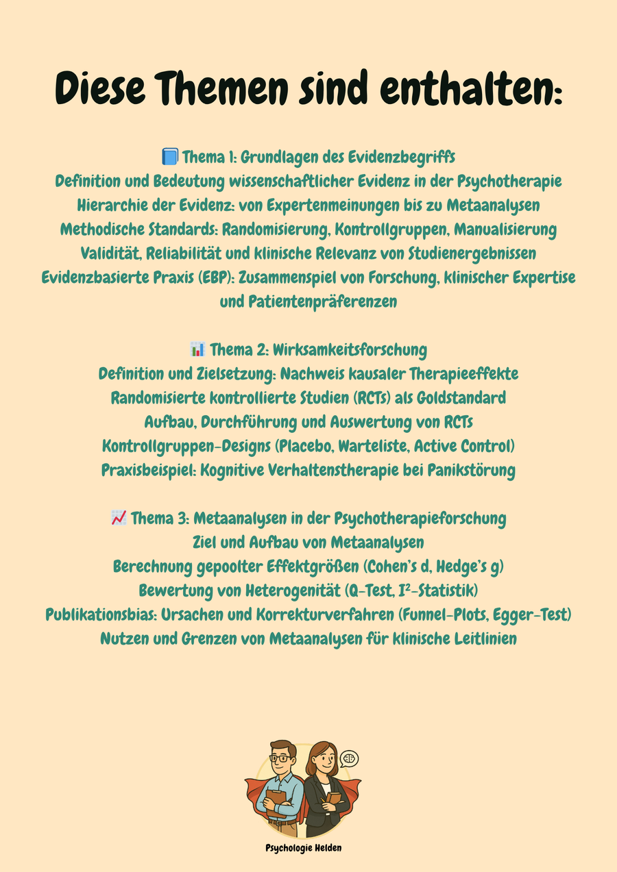 Evidenzbasierte psychotherapeutische Verfahren & Interventionsansätze – Bild 2