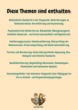 Psychometrie & Validierung – Methodische Standards im Master