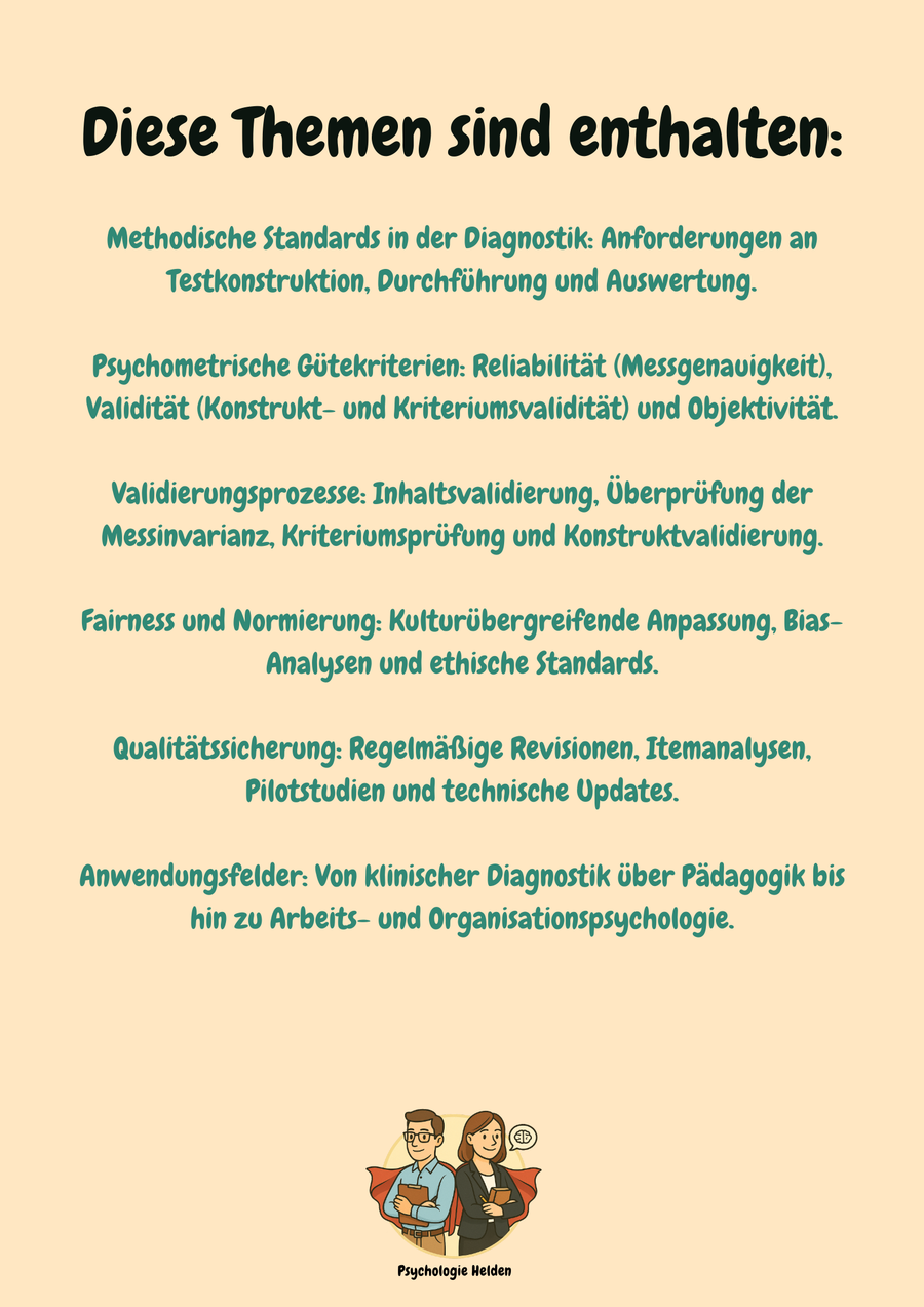 Methodische Standards & Validierungsprozesse in der Psychologie – Bild 2