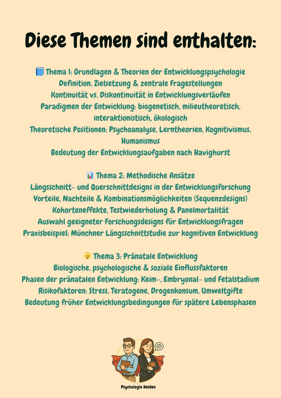 Entwicklungspsychologie über die Lebensspanne – Längsschnittliche Analysen kognitiver, emotionaler & sozialer Entwicklungsprozesse – Bild 2