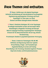 KI in der Psychologie lernen – Datenanalyse, Chancen & Grenzen