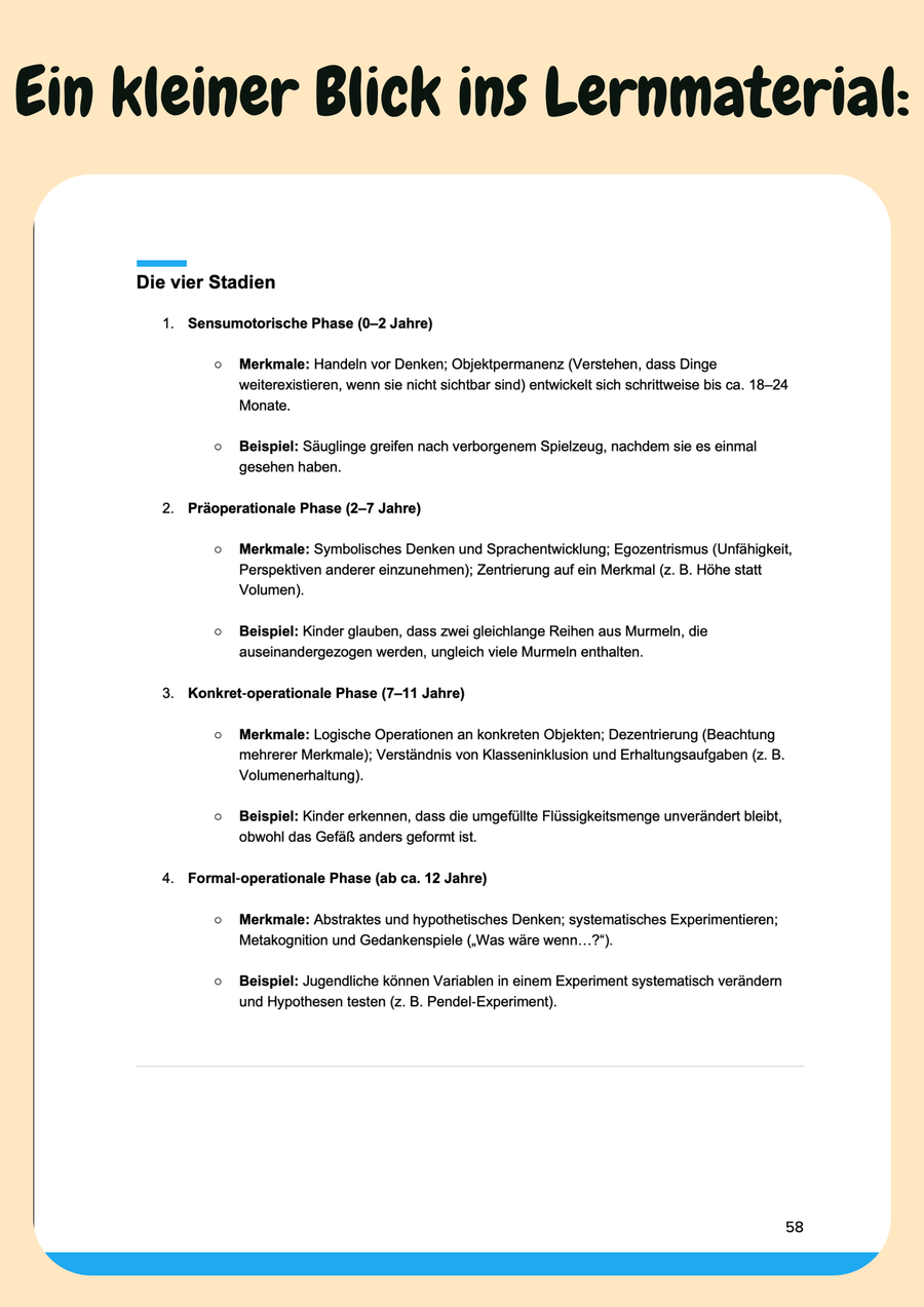 Das Premium Komplettpaket für den Psychologie-Bachelor - Alle Themen, Alle Materialien (+ Zusatzkurse) – Vorschau 10