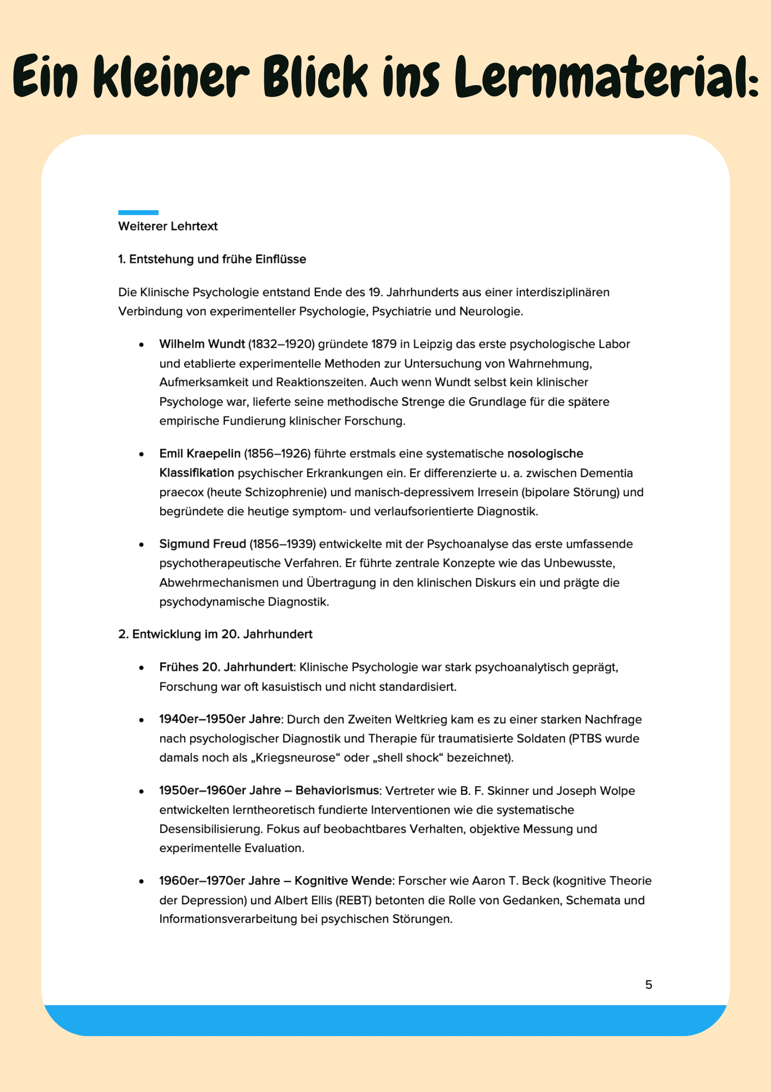 Theoretische Grundlagen, methodische Standards und psychometrische Validierungsprozesse in der psychologischen Diagnostik und Testkonstruktion