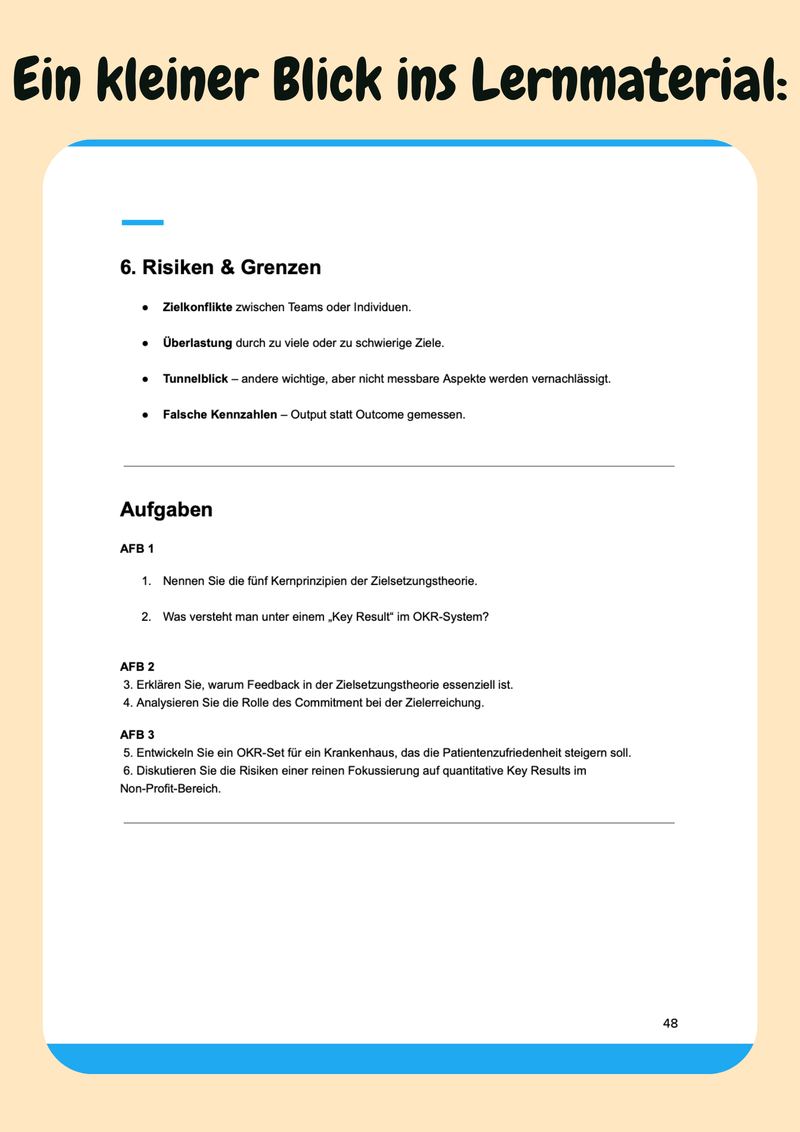Arbeits-, Organisations- & Wirtschaftspsychologie mit Lernskripten verstehen Bild 4