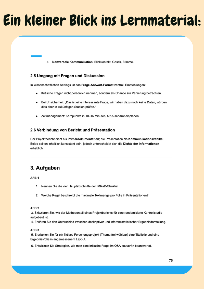 Praktika & Anleitungen für Studium & Beruf (Bachelor & Master) Bild 5