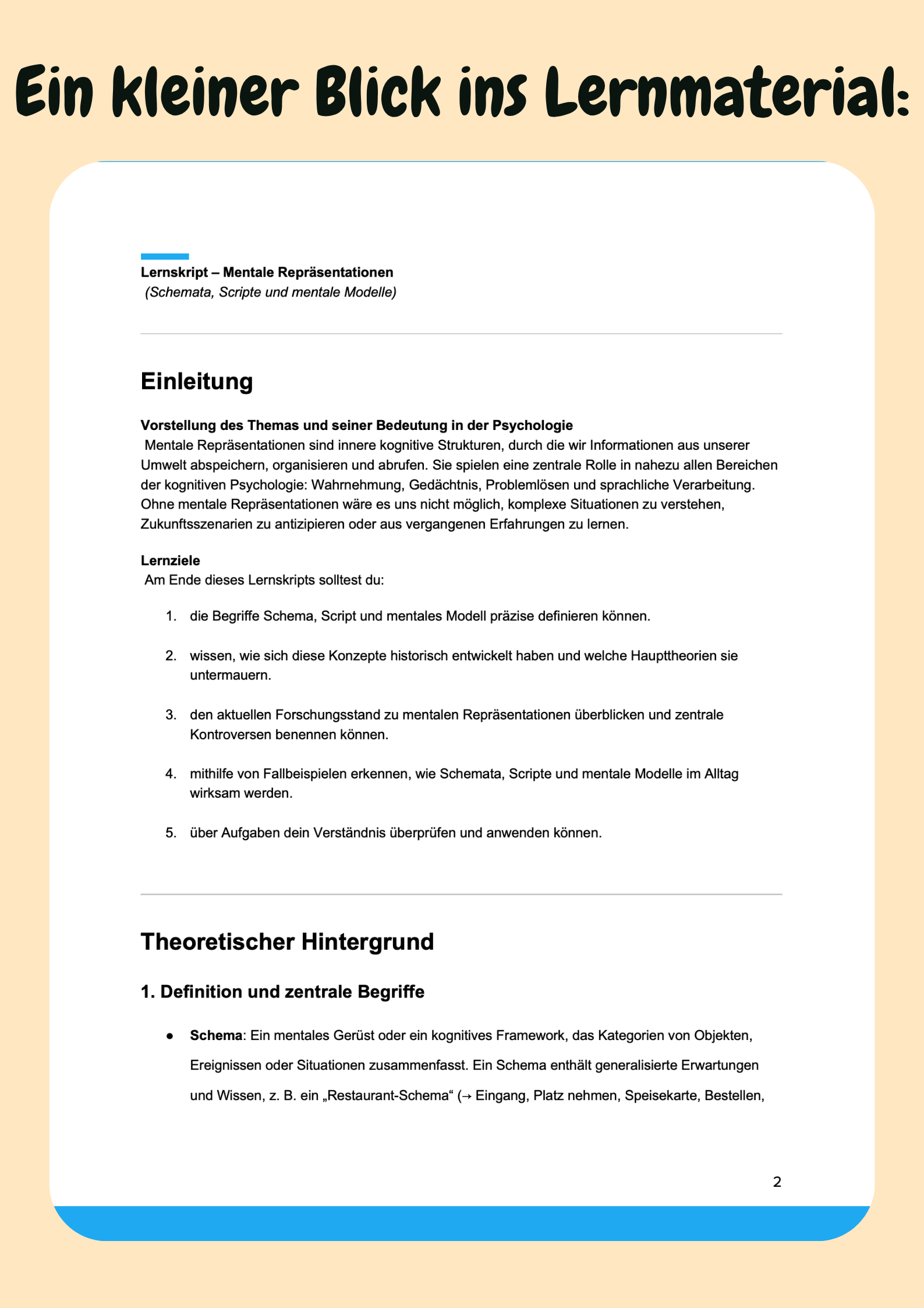 Allgemeine Psychologie II – Denken, Problemlösen, Sprache & Entscheidungsprozesse leicht erklärt Großansicht 6
