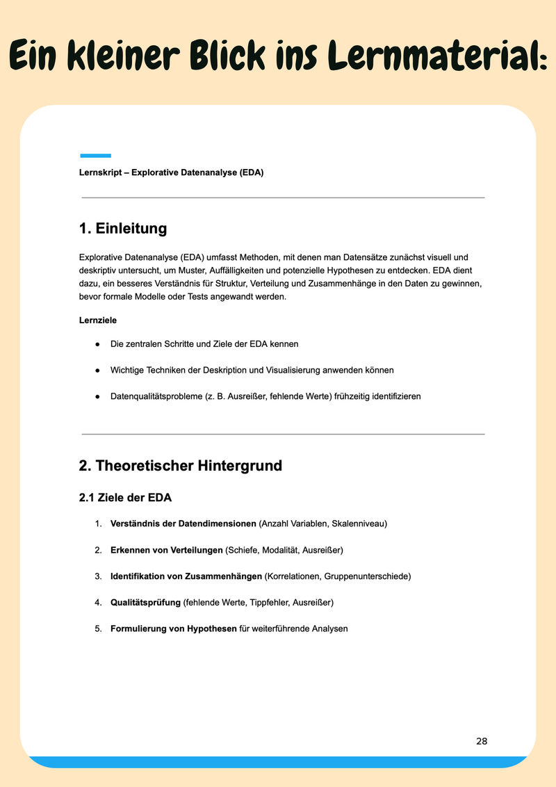 Statistik I & II im Psychologie-Bachelor – Einfach Lernen! Bild 5