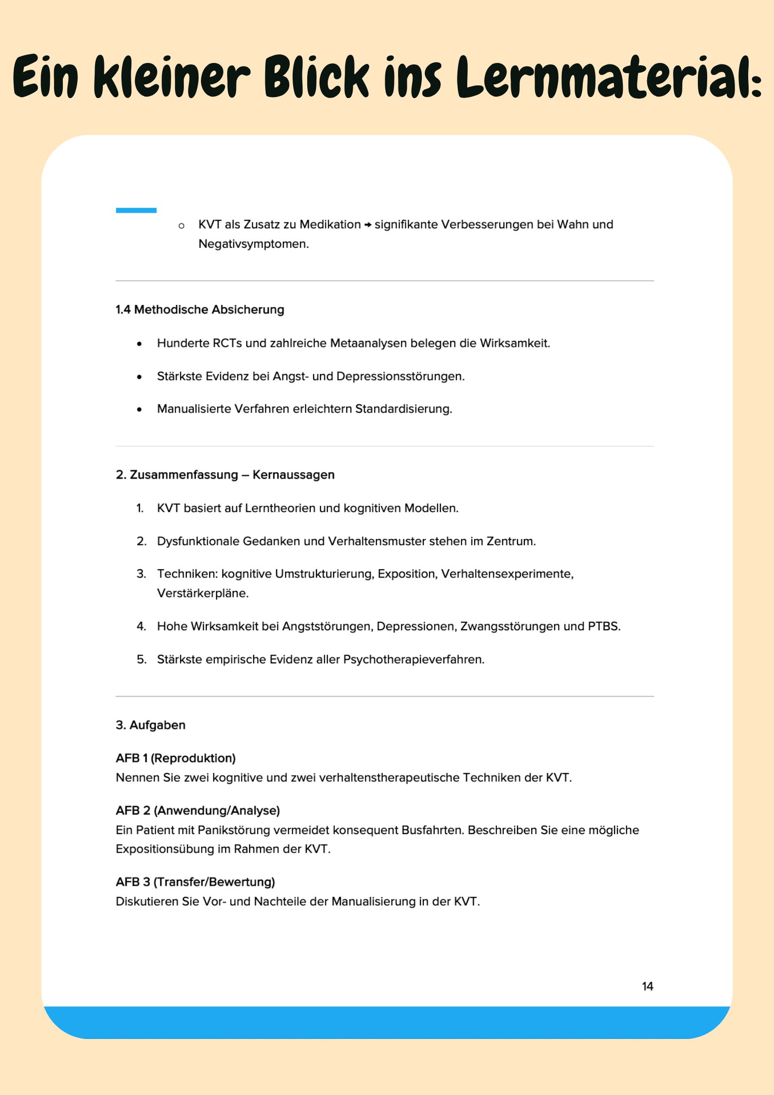 Evidenzbasierte psychotherapeutische Verfahren & Interventionsansätze – Großansicht 5