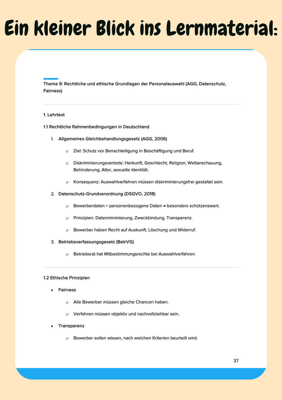 Personalpsychologie – Eignungsdiagnostik & Personalentwicklung – Bild 7