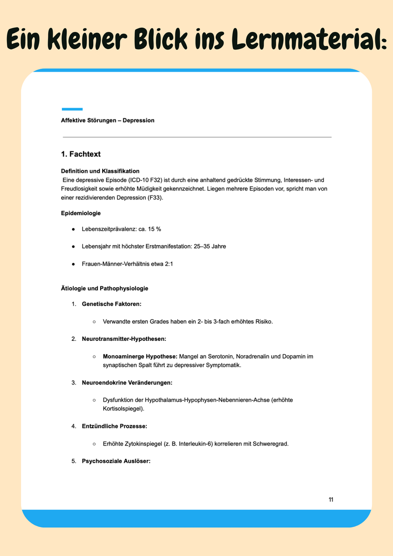 Das Premium Komplettpaket für den Psychologie-Bachelor - Alle Themen, Alle Materialien (+ Zusatzkurse) Bild 22