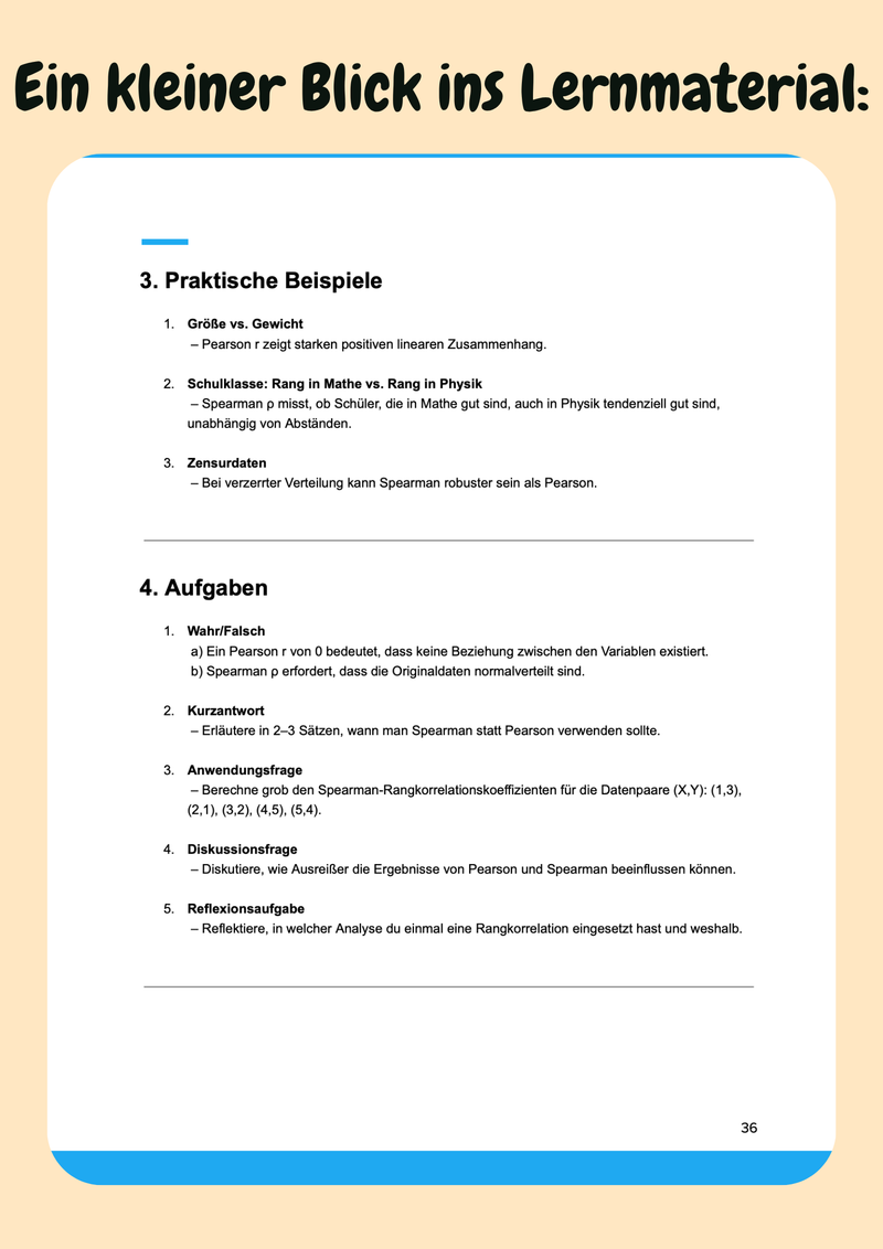 Statistik I & II im Psychologie-Bachelor – Einfach Lernen! Bild 6