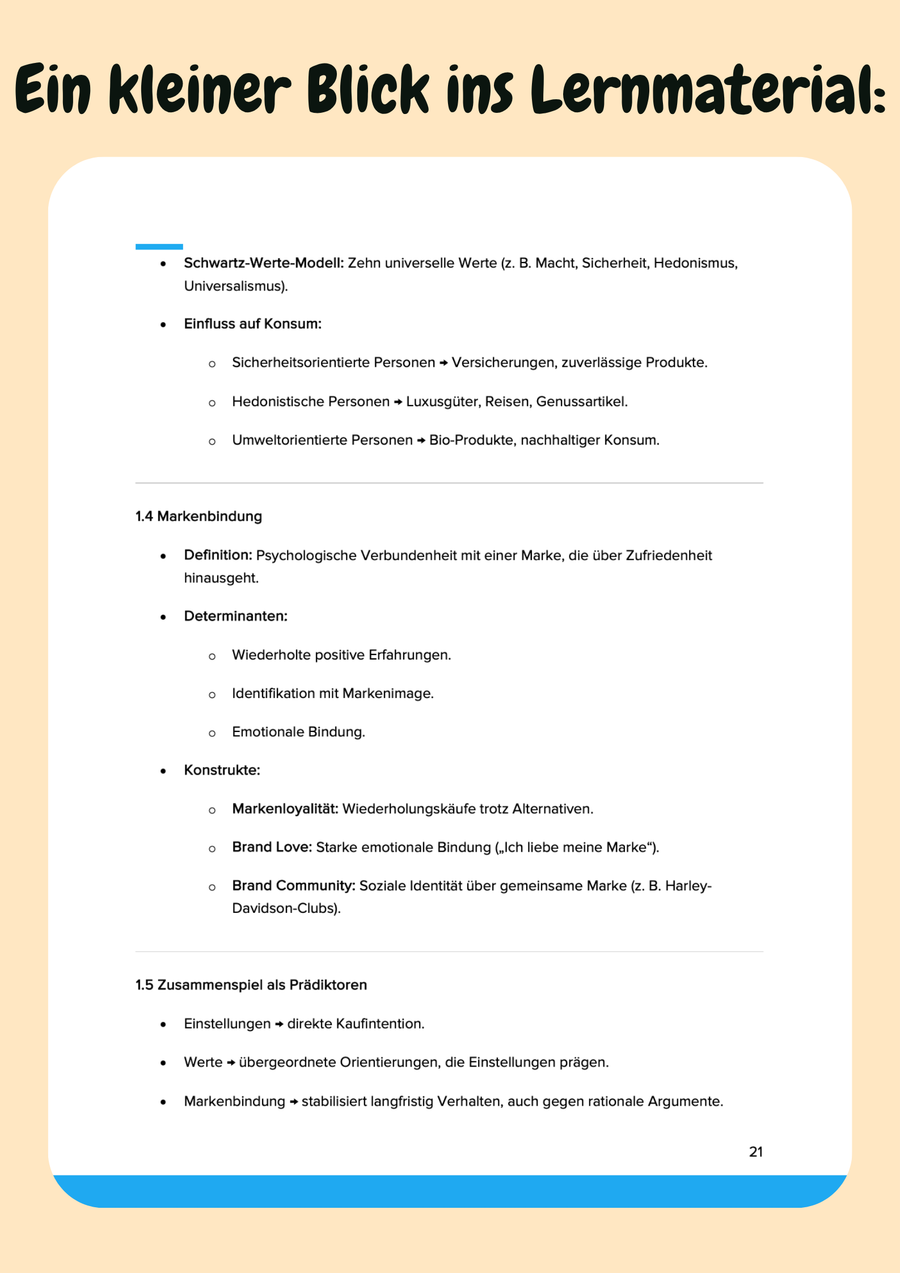 Wirtschafts- & Konsumentenpsychologie – Verhalten & Neuromarketing – Bild 6