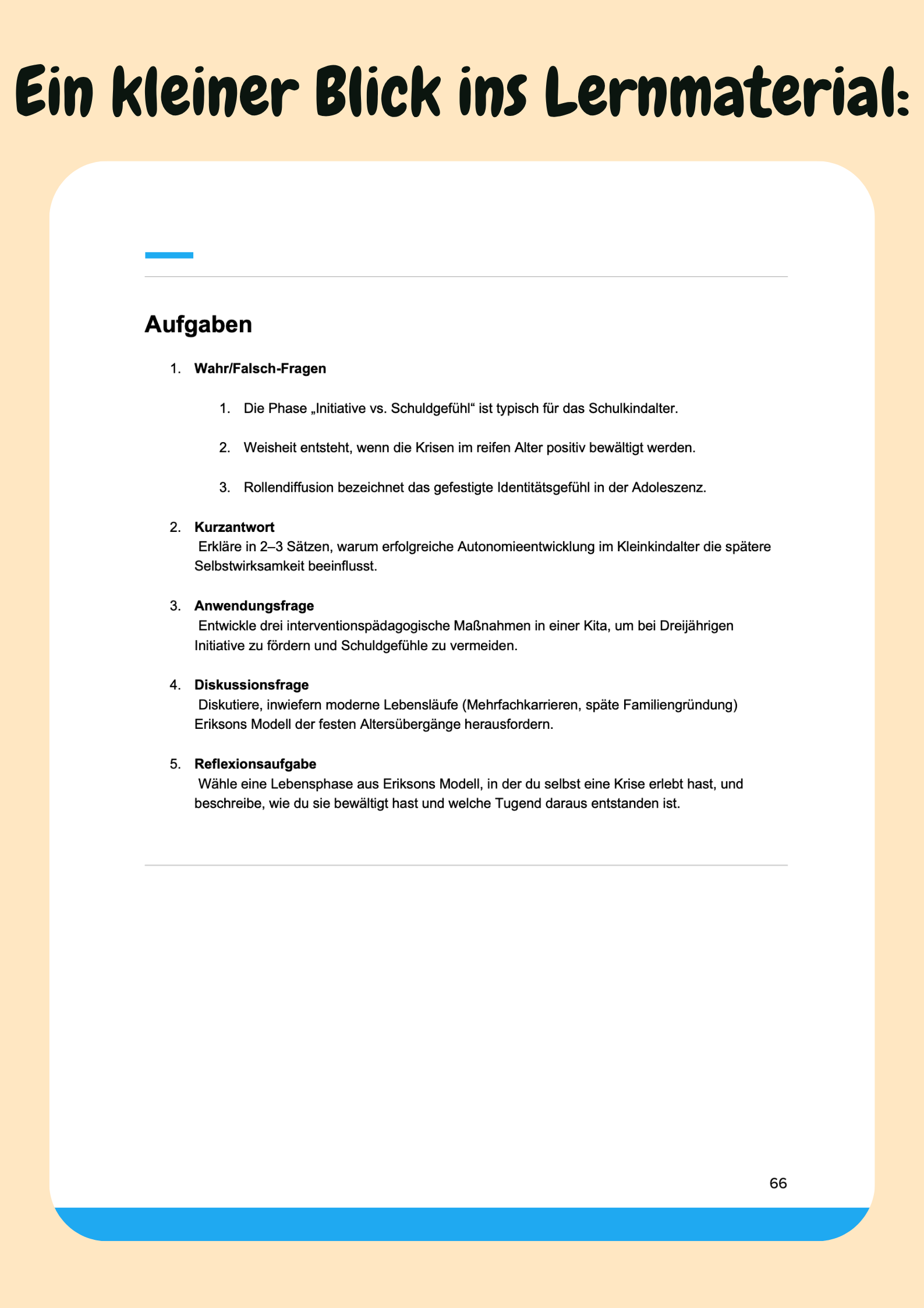 Entwicklungspsychologie lernen – Effektiv, praxisnah & prüfungsorientiert mit Psychologie Helden Großansicht 6