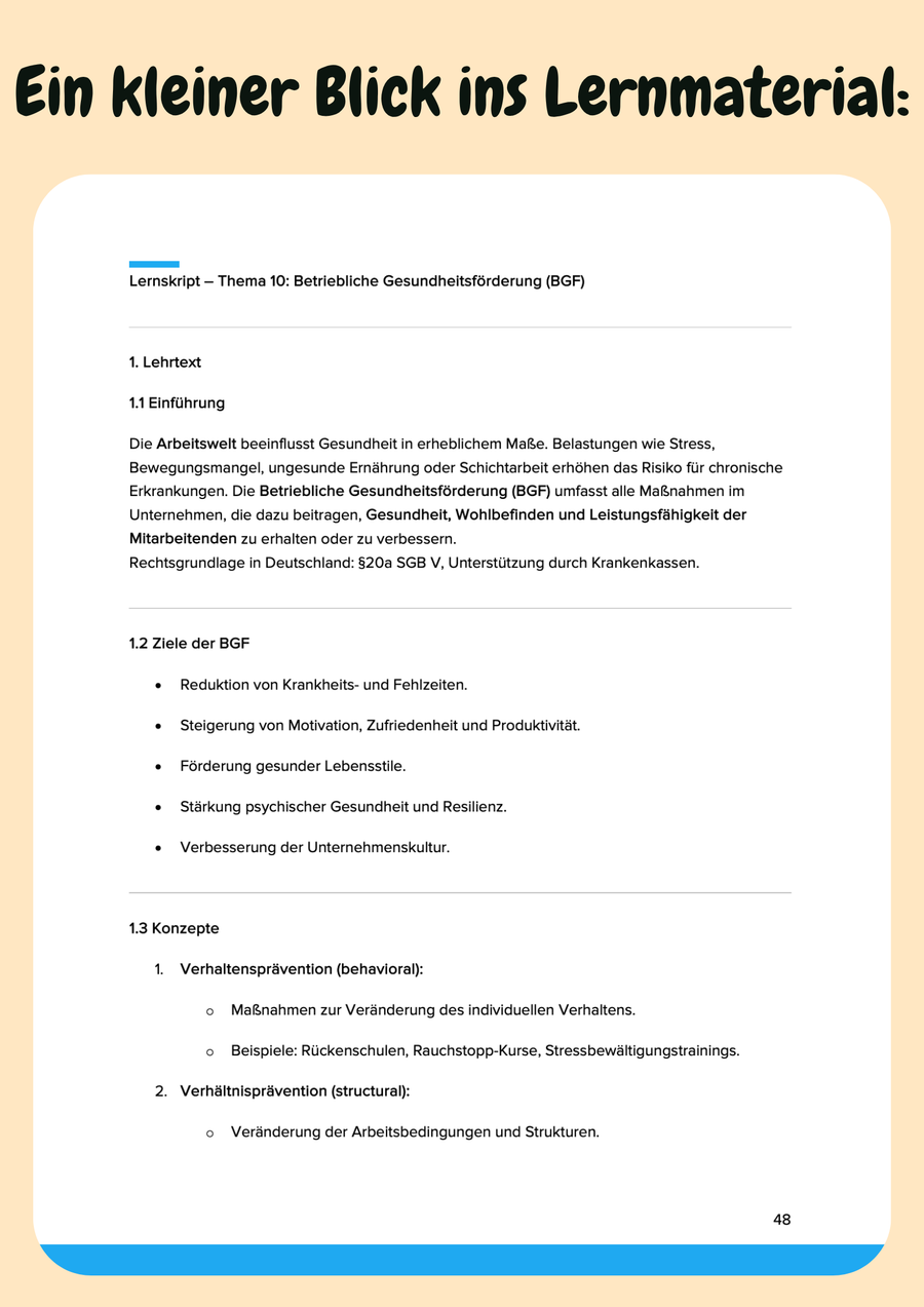 Gesundheitspsychologie – Prävention, Modelle & Interventionen – Bild 7