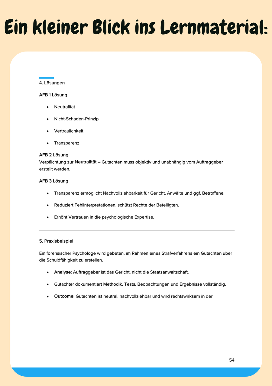 Forensische & Rechtspsychologie – Gutachten, Kriminalität & Aussagepsychologie – Bild 6