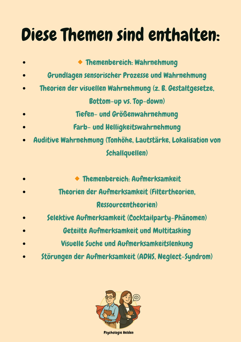 Das Premium Komplettpaket für den Psychologie-Bachelor - Alle Themen, Alle Materialien (+ Zusatzkurse) Bild 13