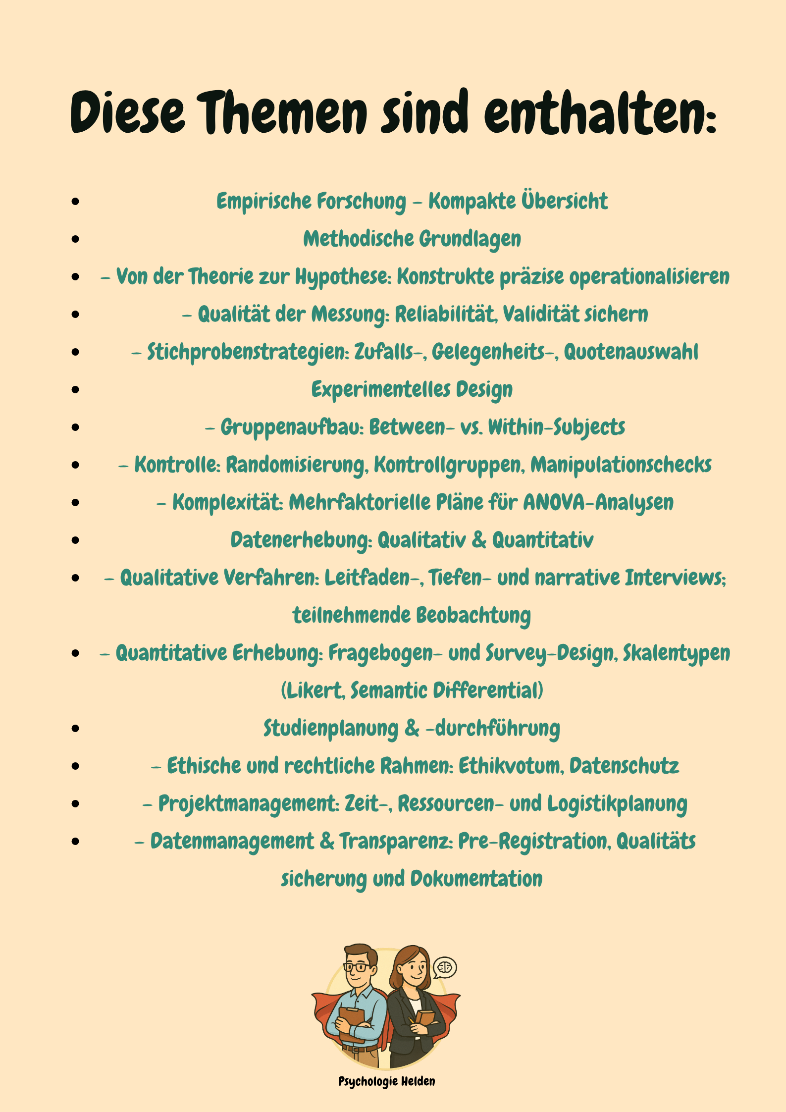 Das Komplettpaket für den Psychologie-Bachelor - Alle Themen, Alle Materialien Großansicht 12